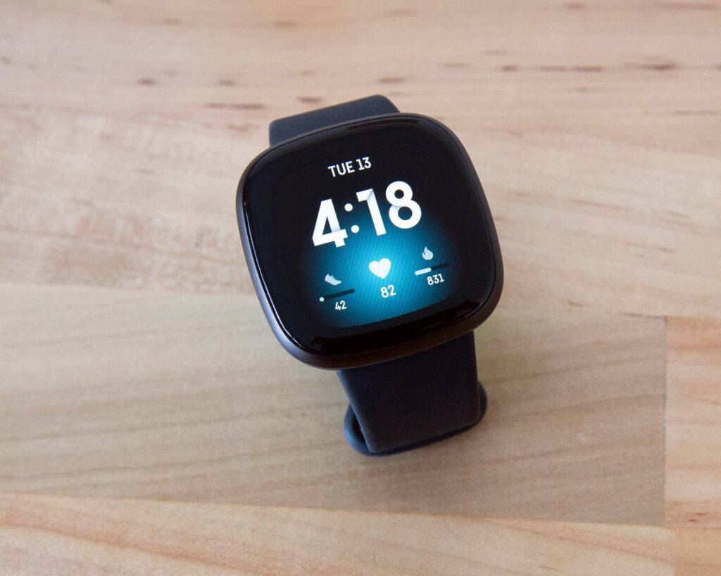 Test de la Fitbit Versa 3