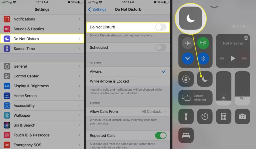 Comment réactiver un appel sur iPhone