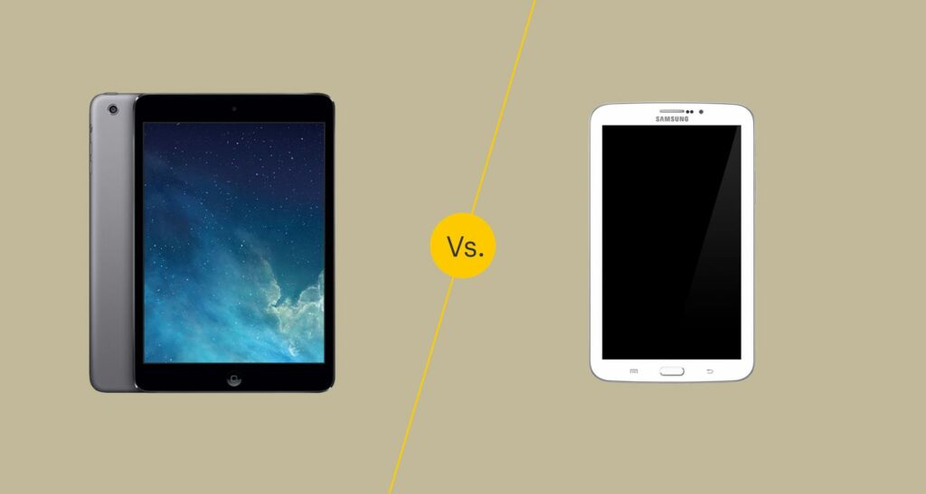 iPad Mini contre Galaxy Tab 3