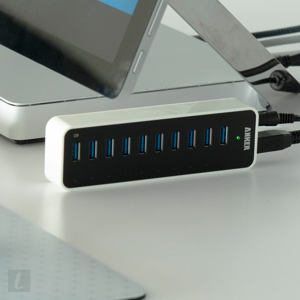 Examen du concentrateur Anker USB 3.0 SuperSpeed ​​10 ports